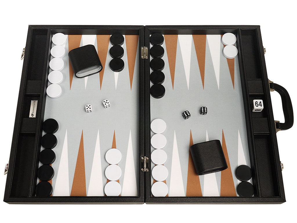 Houten Backgammon - Klassiek bordspel - Turks Tavla - kleur Rosé hout