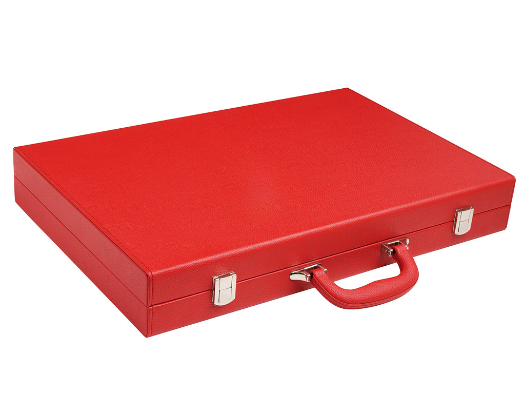 Backgammon Storage Case with Handle 50*23cm (19.7*9.1) Made of Backgammon Storage Case with Handle 50*23cm (19.7*9.1) Made of