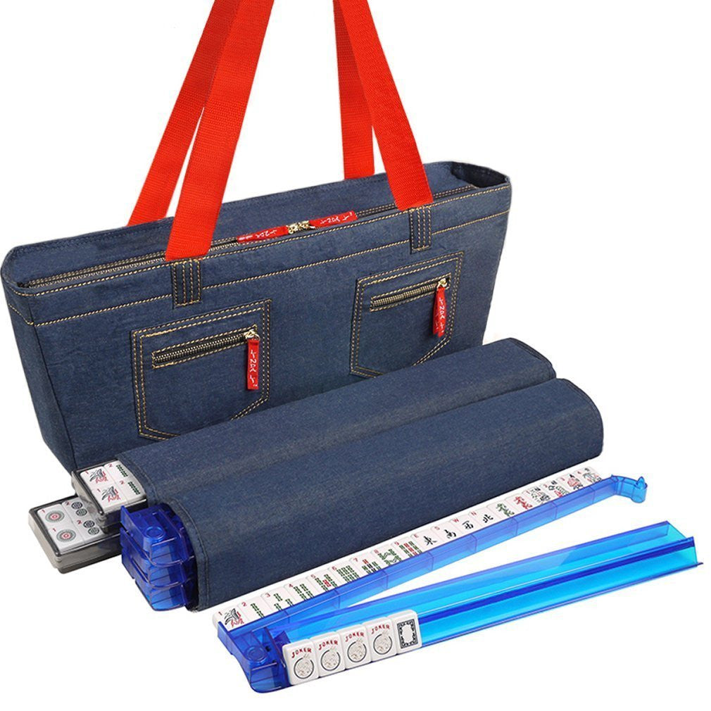American Mahjong Set - Blue Denim - FREE Shipping – American