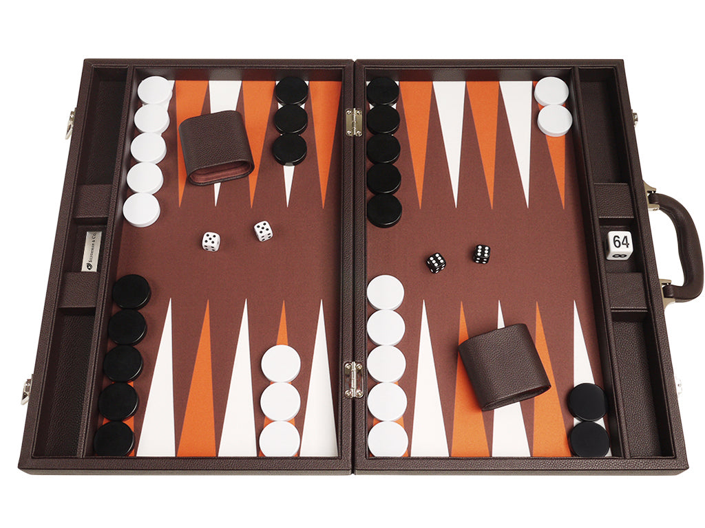 
                  
                    19-inch Premium Backgammon Set - Dark Brown - GBP - American-Wholesaler Inc.
                  
                