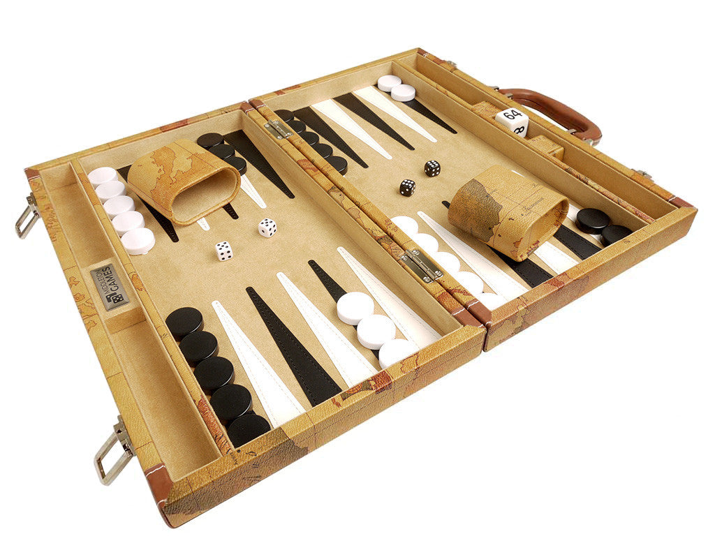 
                  
                    15-inch Map Backgammon Set - Brown Board - GBP - American-Wholesaler Inc.
                  
                