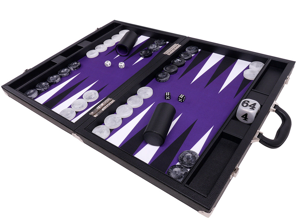 The Purple Cow – Pions De Backgammon Magnétiques – Set De 30 Aimants + 2 écrous – Jeu De Société – Dès 4 Ans – Aubergine