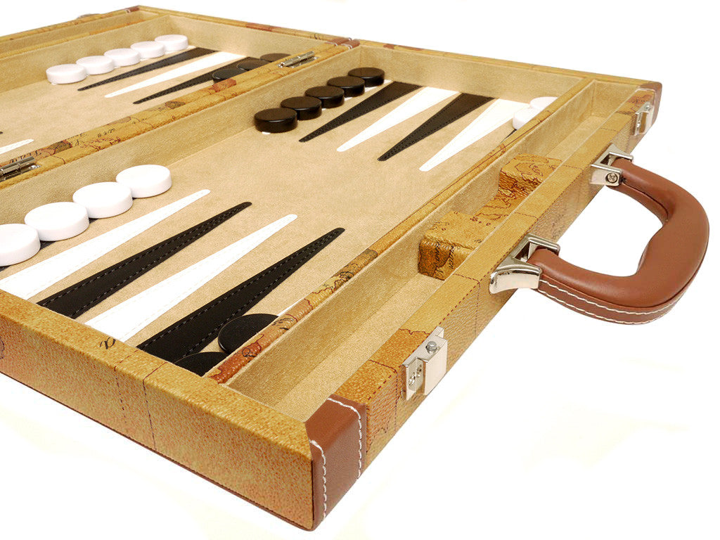 
                  
                    15-inch Map Backgammon Set - Brown Board - GBP - American-Wholesaler Inc.
                  
                