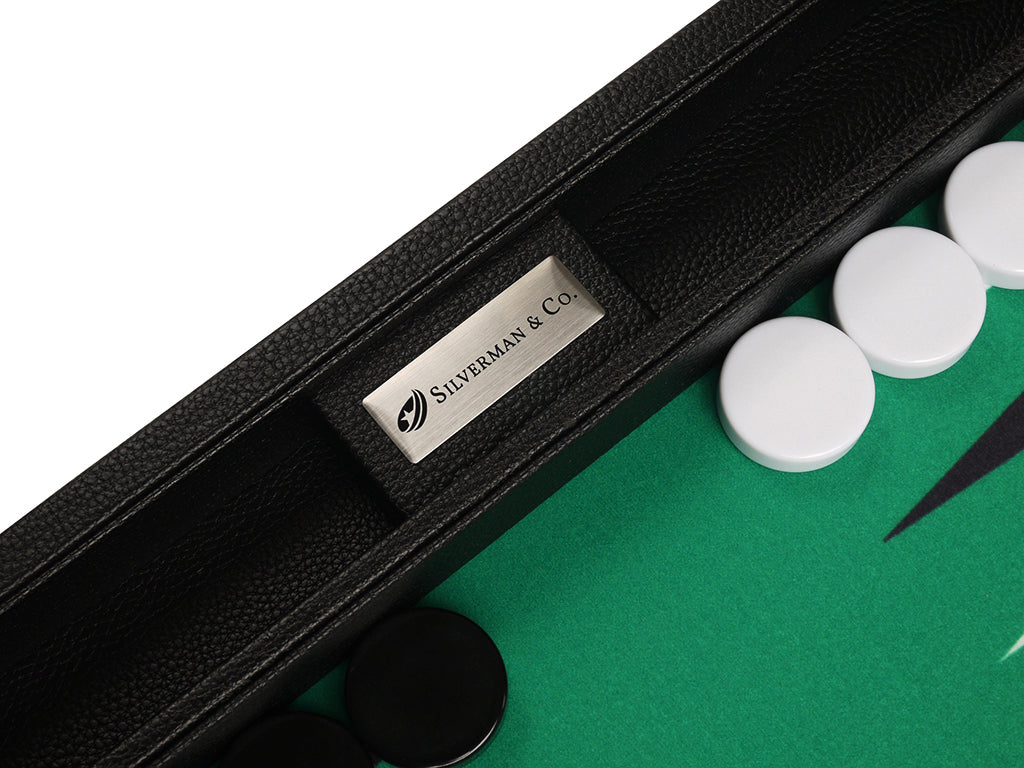 
                  
                    16-inch Premium Backgammon Set - Black with White and Black Points - EUR - American-Wholesaler Inc.
                  
                