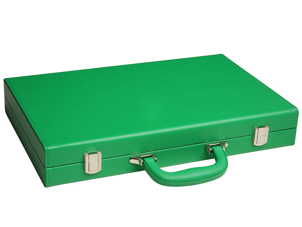 16-inch Premium Backgammon Set - Green - EUR - American-Wholesaler Inc.