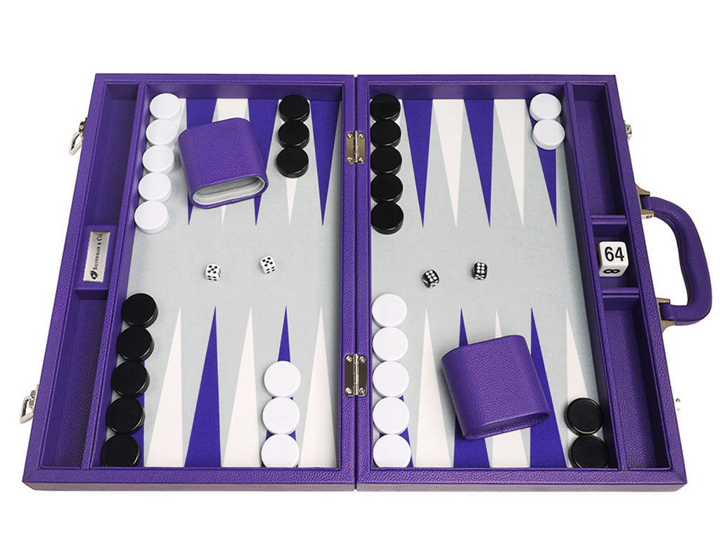 
                  
                    16-inch Premium Backgammon Set - Purple - EUR - American-Wholesaler Inc.
                  
                